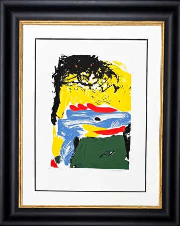 Serigrafía Jorn - Asger Jorn (1914–1973) - Color Serigraph on paper - 1970