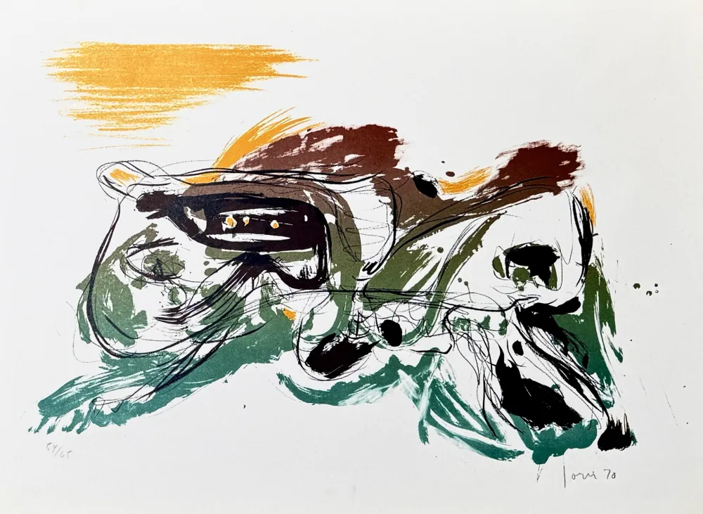 Litografía Jorn - Cuba