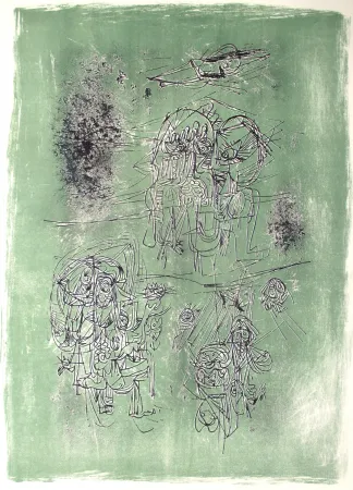 Litografía Jorn - Die Ars Mappe