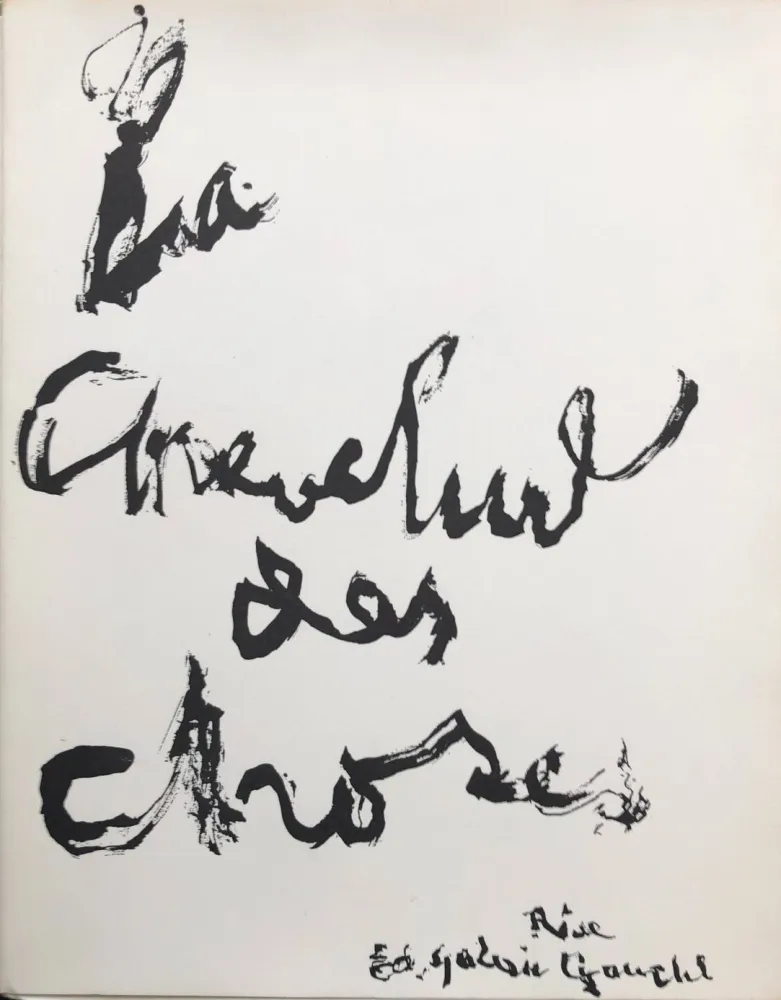 Libro Ilustrado Jorn - La Chevelure des Choses