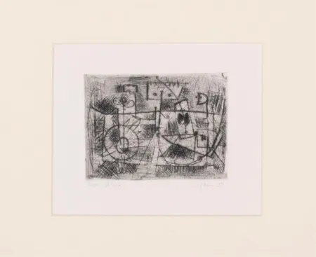 Aguafuerte Jorn - La Tete Carrée