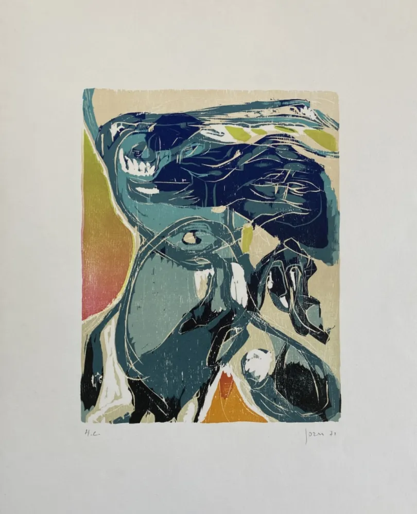 Grabado En Madera Jorn - Message essoristique