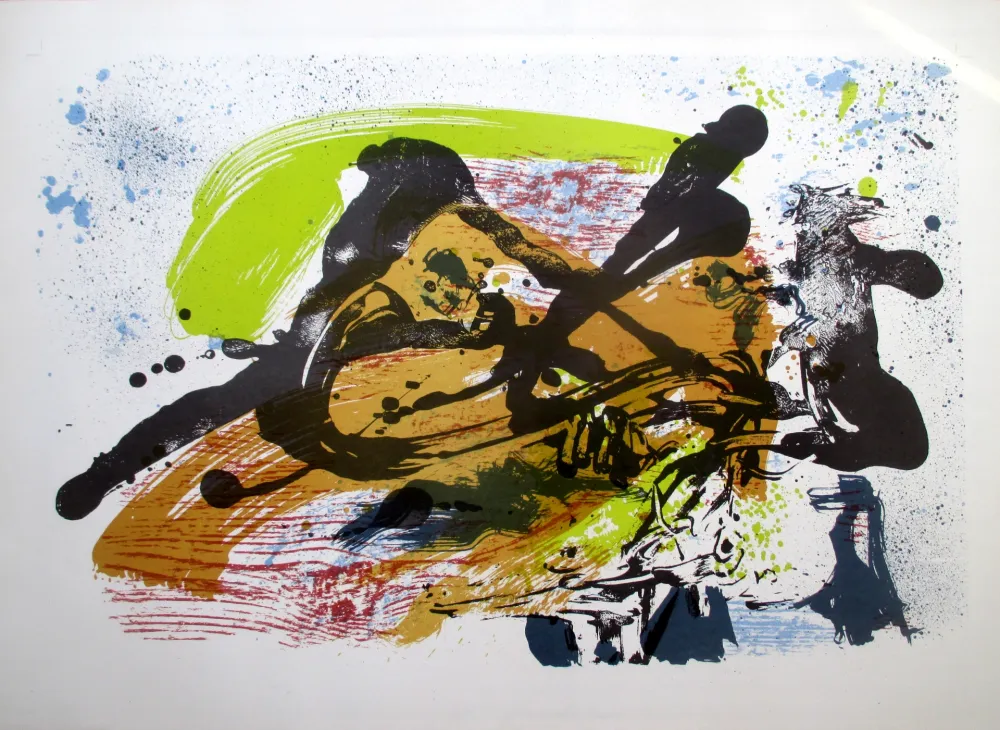 Litografía Jorn - Nostalgie sans espoir