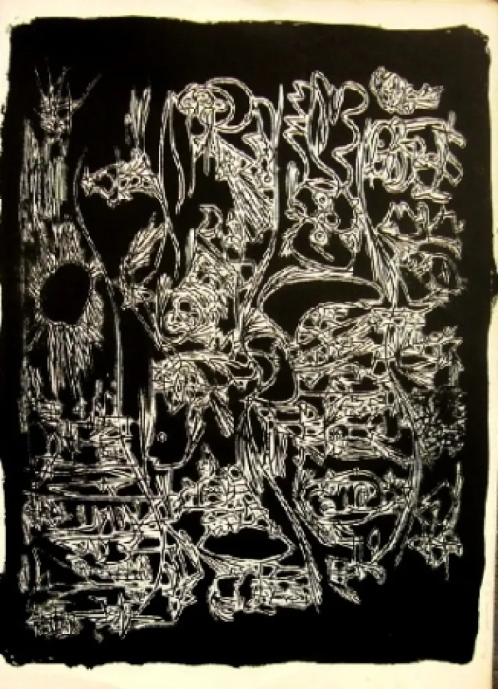 Litografía Jorn - Sans titre 