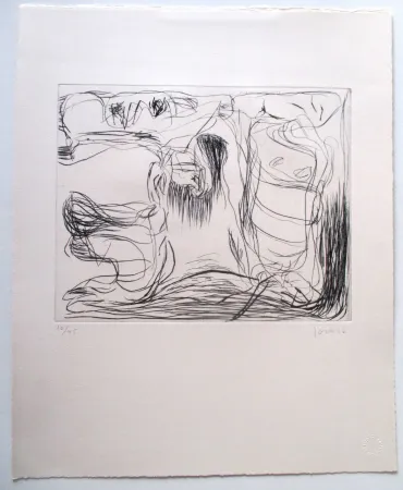 Grabado Jorn - Tourbillon détourné