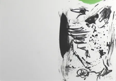 Litografía Jorn - Untitled