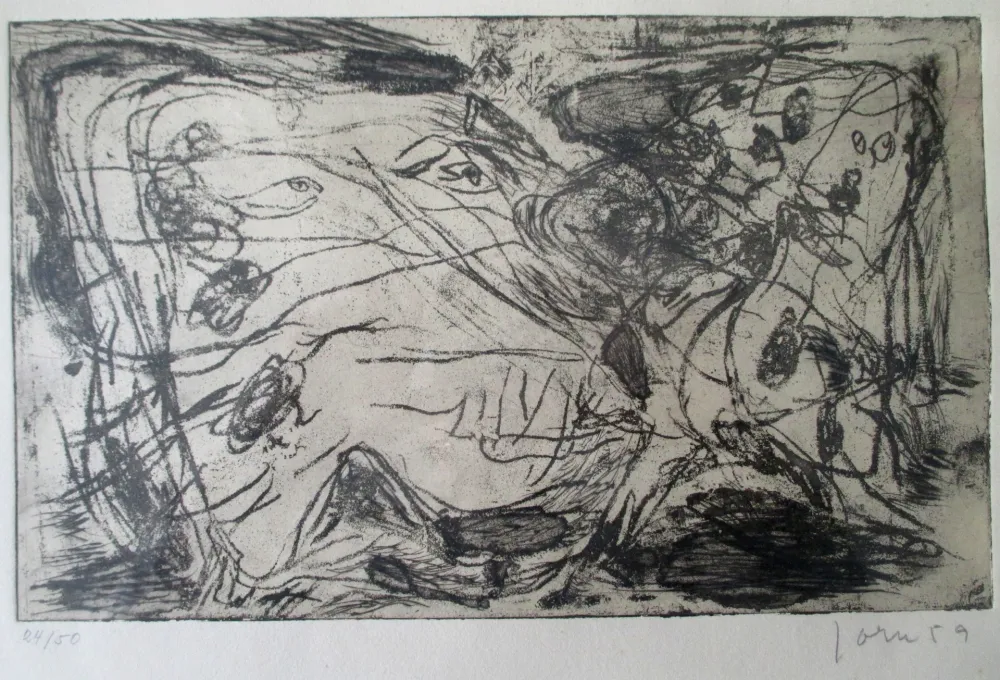 Grabado Jorn - Vdl 208