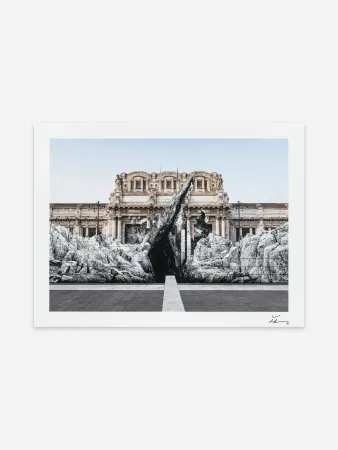 Litografía Jr - La Nascita, Milano Centrale, Italie