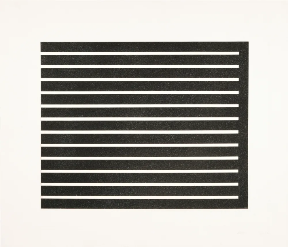 Aguatinta Judd - Untitled, 1980