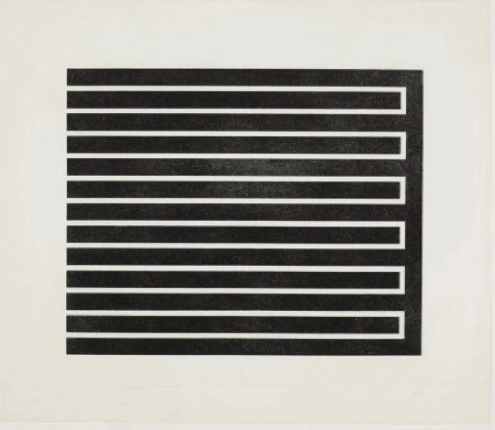 Aguatinta Judd - Untitled from Six Aquatints