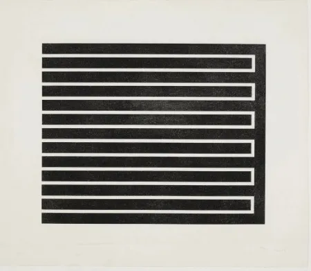 Aguatinta Judd - Untitled from Six Aquatints