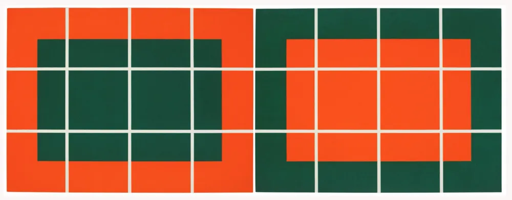 Grabado En Madera Judd - Untitled; two prints (Schellmann 263-264)