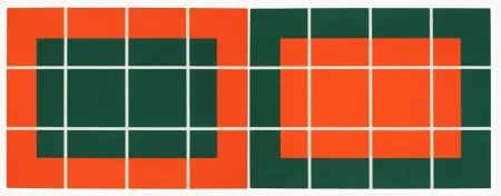 Grabado En Madera Judd - Untitled; two prints (Schellmann 263-264)