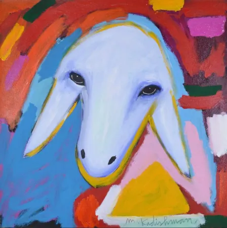 Múltiple Kadishman - Untitled #7