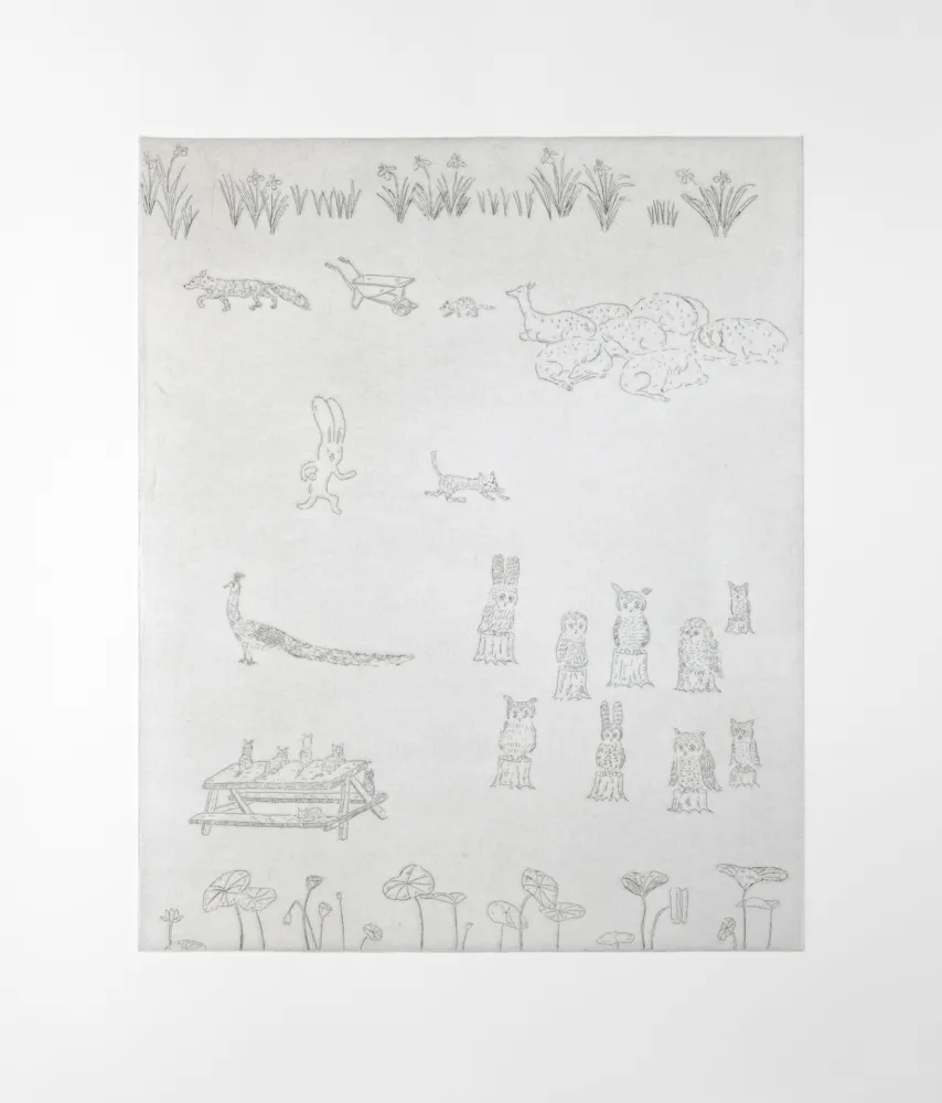 Grabado Kaga - Albert College Park