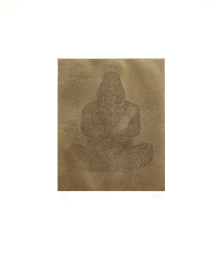 Grabado Kaga - Sleeping with gorilla