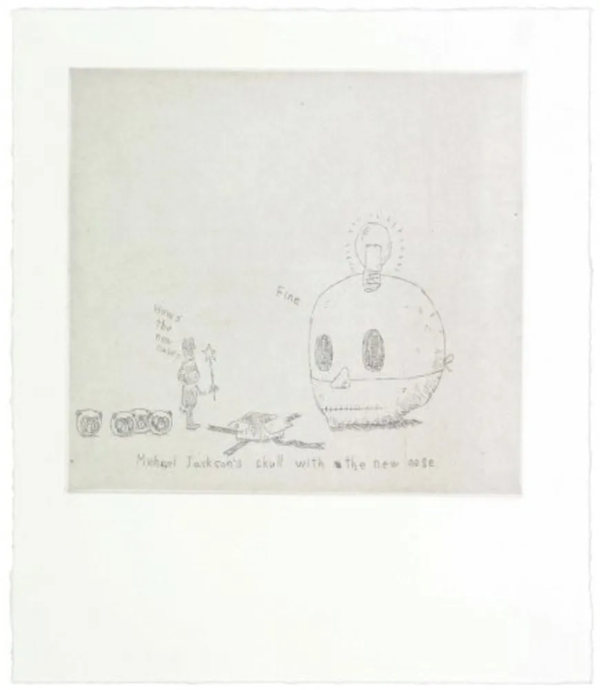 Grabado Kaga - The new nose for Micheal Jackson's