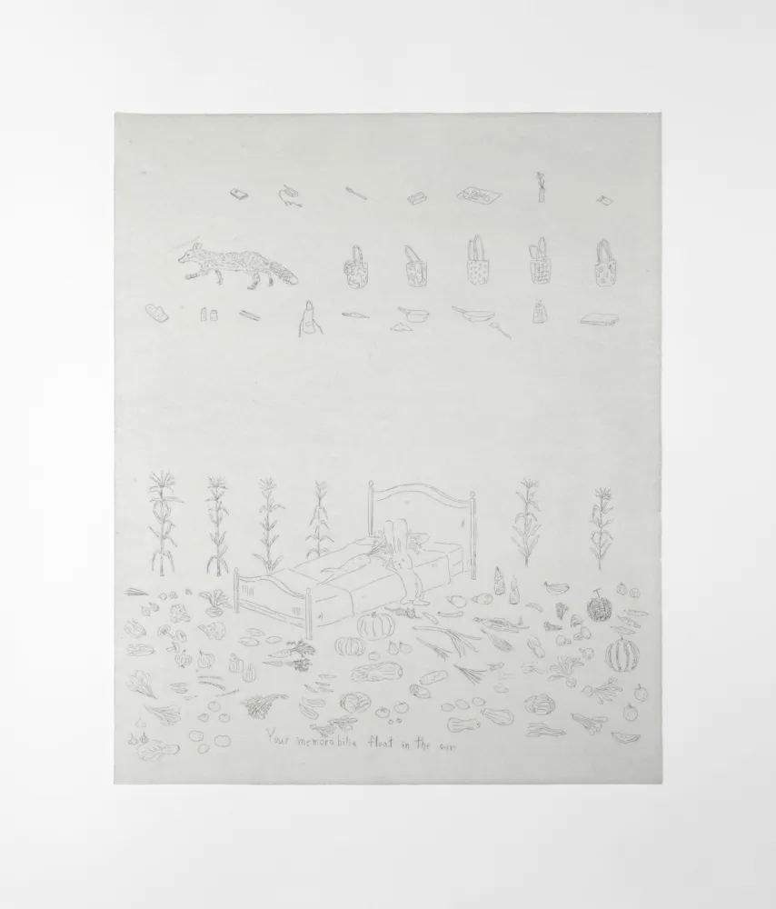 Grabado Kaga - Your memorabilia float in the air