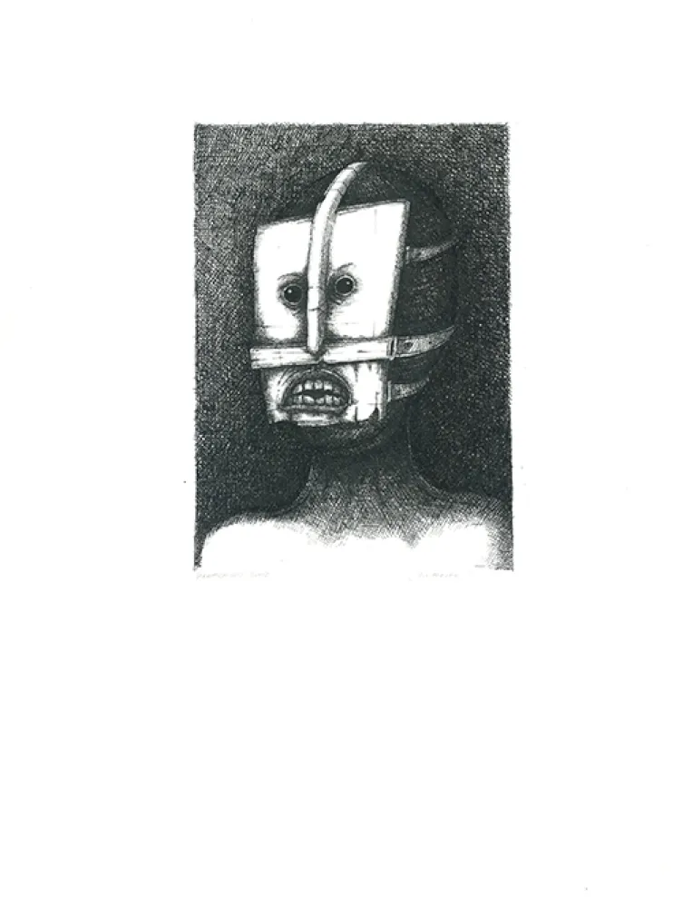 Sin Técnico Kamienniarz - Die Maske