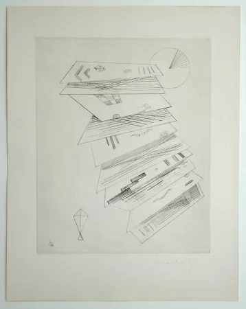 Grabado Kandinsky - Cahiers d'Art