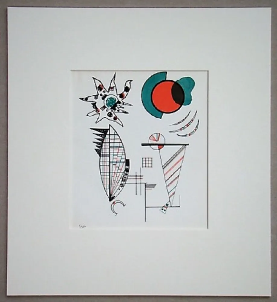 Litografía Kandinsky - Composition, 1934