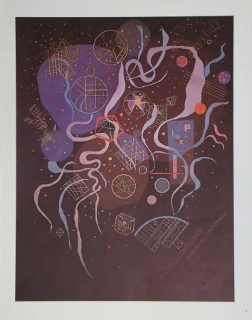 Litografía Kandinsky - Composition, période parisienne 1934-1944