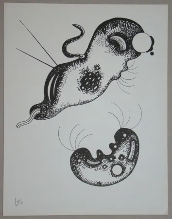 Litografía Kandinsky - Dessin à la plume, 1933