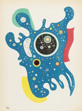 Litografía Kandinsky - Étoiles