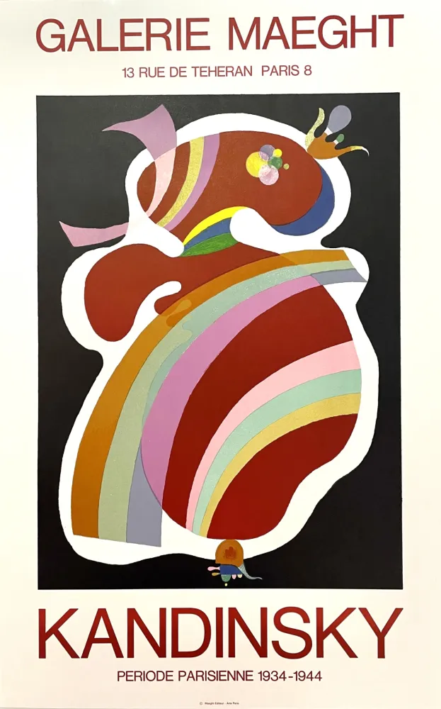 Cartel Kandinsky - Galerie Maeght