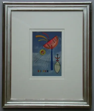Litografía Kandinsky - Geneigter Halbkreis