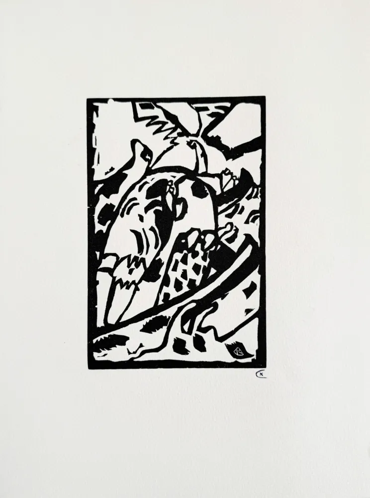 Litografía Kandinsky - Hommage à San Lazzaro