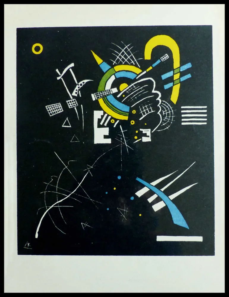 Litografía Kandinsky - PETITS MONDES
