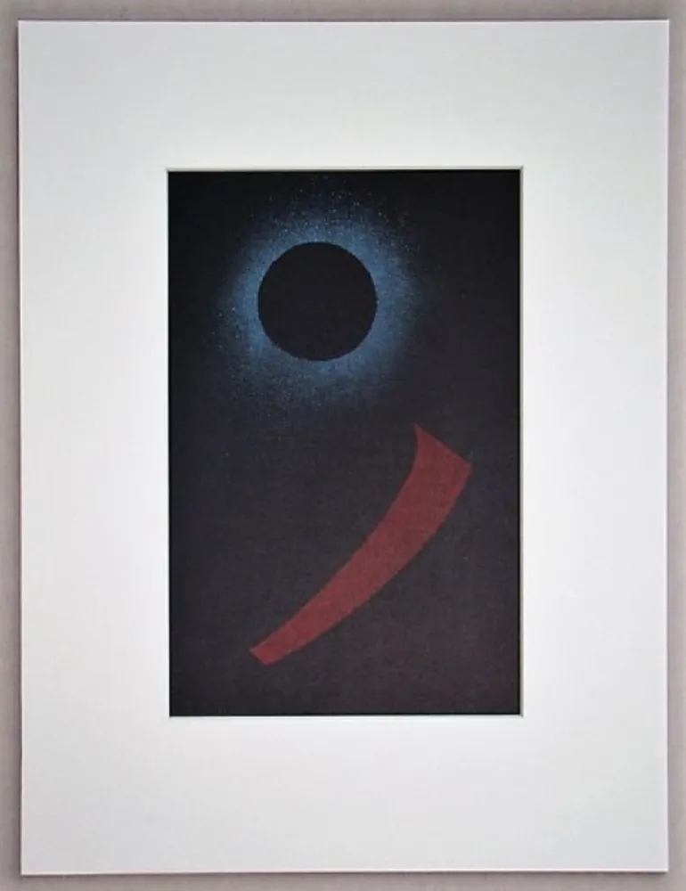 Litografía Kandinsky - Schwarze Sonne, 1940