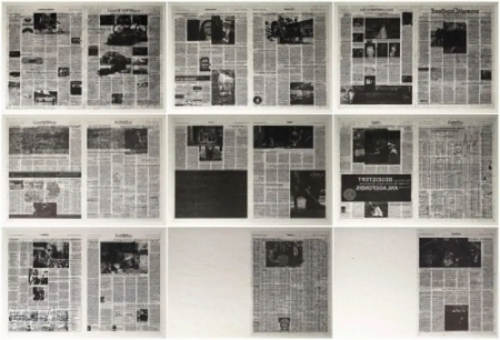 Litografía Kassay - Frankfurter Allgemeine