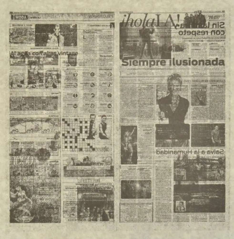 Litografía Kassay - Untitled 4/8 (La Opinión)