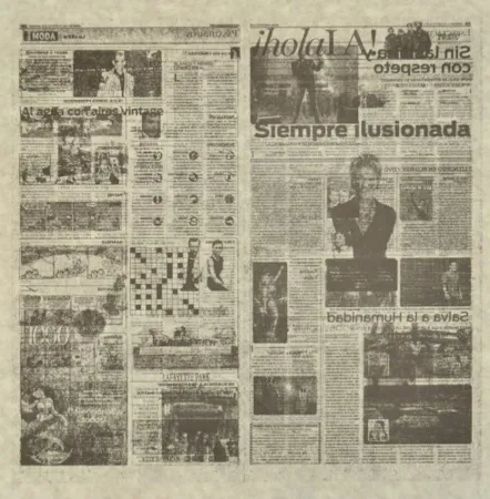 Litografía Kassay - Untitled 4/8 (La Opinión)