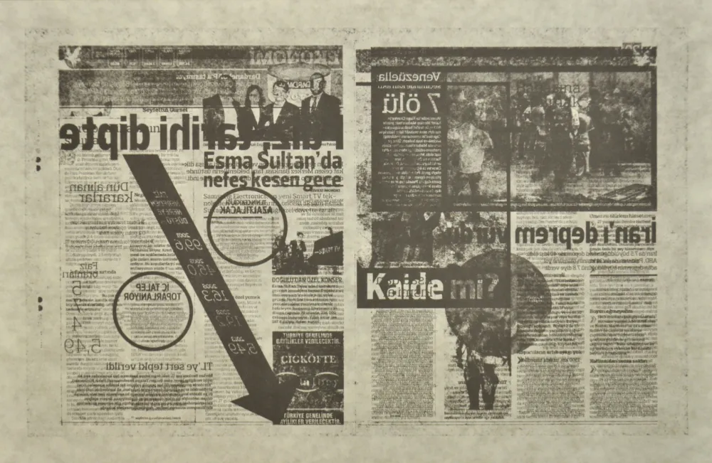 Litografía Kassay - Untitled 6/10 (Radikal)