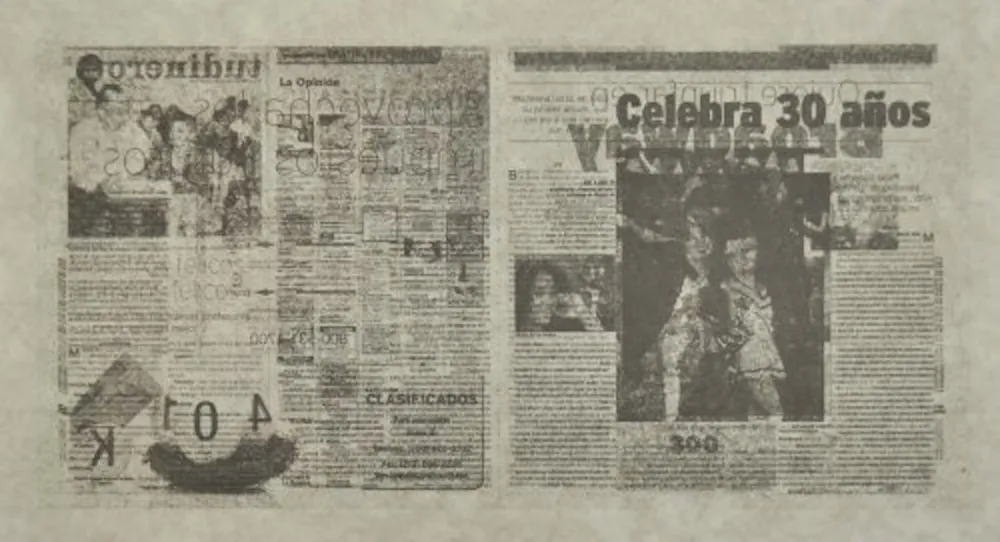 Litografía Kassay - Untitled 7/8 (La Opinión)