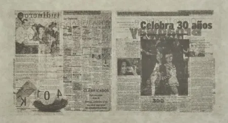 Litografía Kassay - Untitled 7/8 (La Opinión)