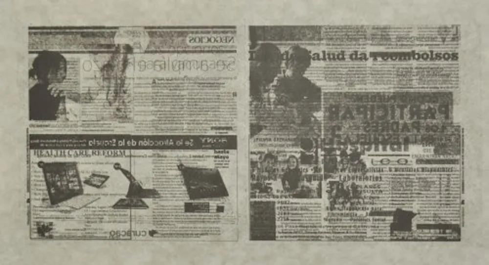 Litografía Kassay - Untitled 8/8 (La Opinión)