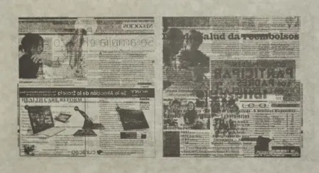 Litografía Kassay - Untitled 8/8 (La Opinión)