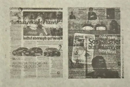 Litografía Kassay - Untitled 9/10 (Radikal)