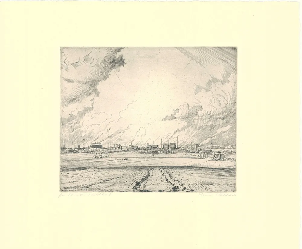 Grabado Kätelhön - Blick von Mechtenberg