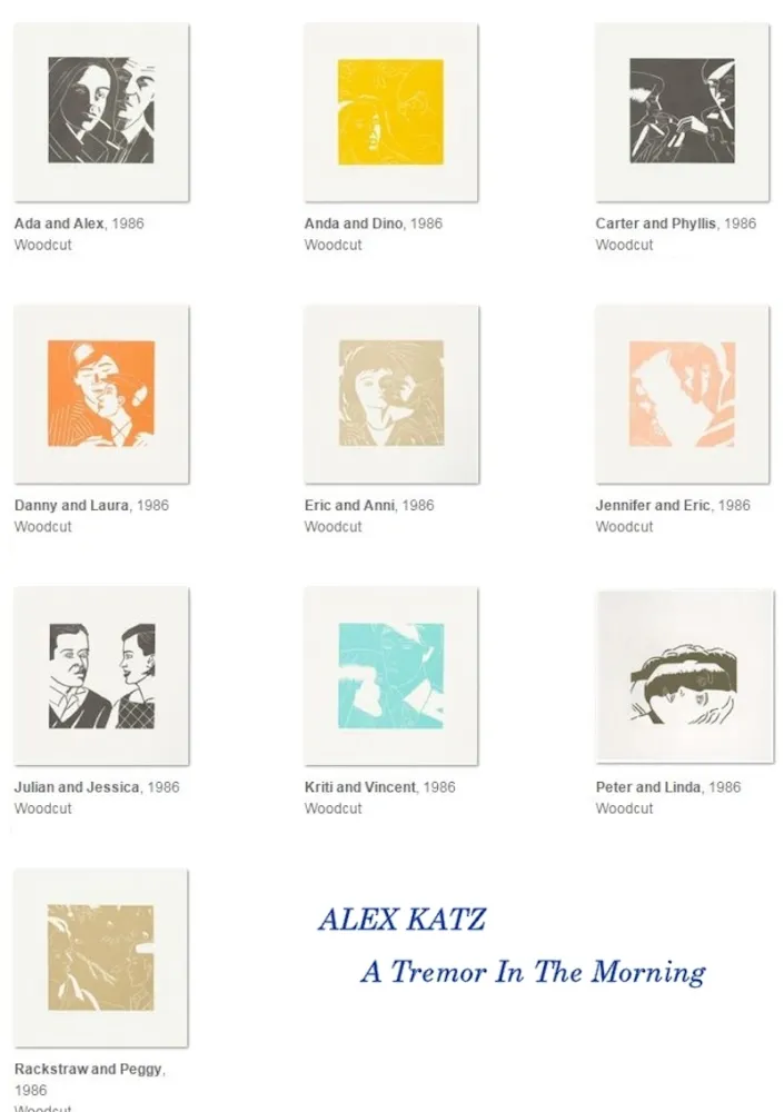 Grabado En Madera Katz - A Tremor In The Morning