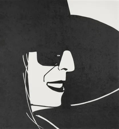 Serigrafía Katz - Ada with Black Hat