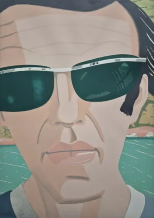 Litografía Katz - Alex