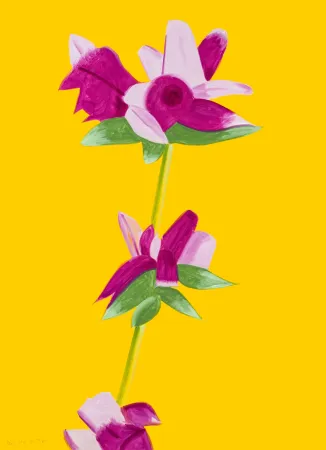 Sin Técnico Katz - Azaleas on Yellow from The Flowers Portfolio