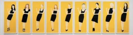 Múltiple Katz - Black Dress (Portfolio of 9)