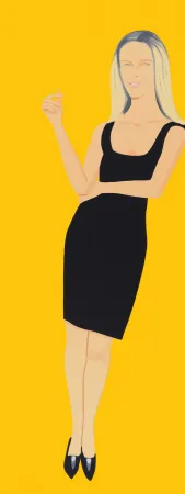 Aguafuerte Y Aguatinta Katz - Black Dress - Yvonne