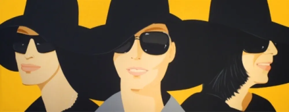 Serigrafía Katz - Black Hat IV